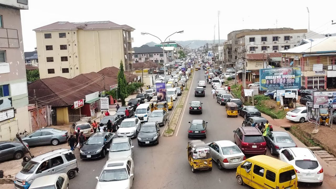 Let’s Explore Enugu | Driving From Thinkers Corner To Nnamdi Azikiwe Stadium Ogui Road Enugu Nigeria