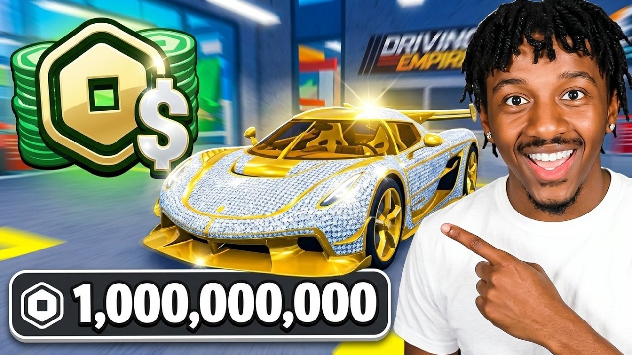 CREATING A 1 BILLION DOLLAR CAR IN ROBLOX DRIVING EMPIRE!