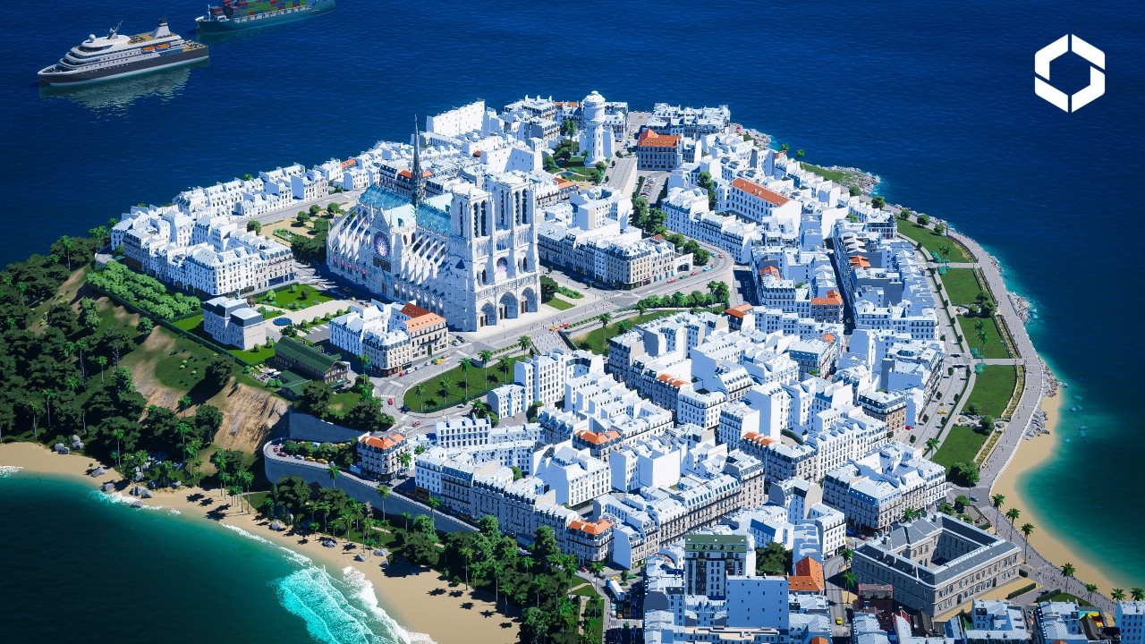Creating a Stunning Old Town on the Hill – Cities Skylines 2