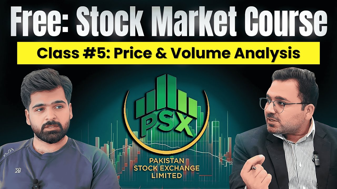 PSX Complete Course Free: Masterclass 05 | Price & Volume Relationship and Analysis