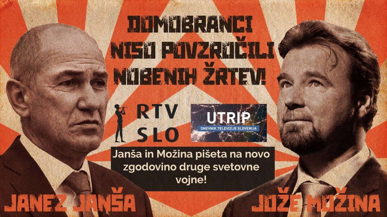 Domobranci niso povzročili niti ene smrtne žrtve (Možina v oddaji Utrip)