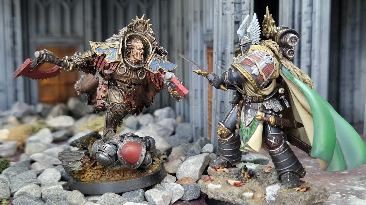 World Eaters vs Dark Angels, Warhammer Horus Heresy battle report 3rd edition