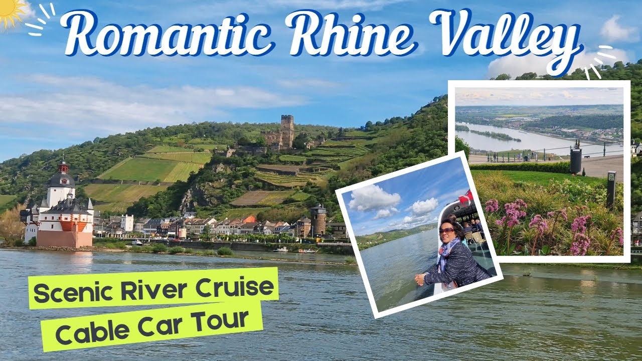 Explore Germany's Spectacular Castles Of The ROMANTIC RHINE VALLEY! (4K) From Rüdesheim to St. Goar