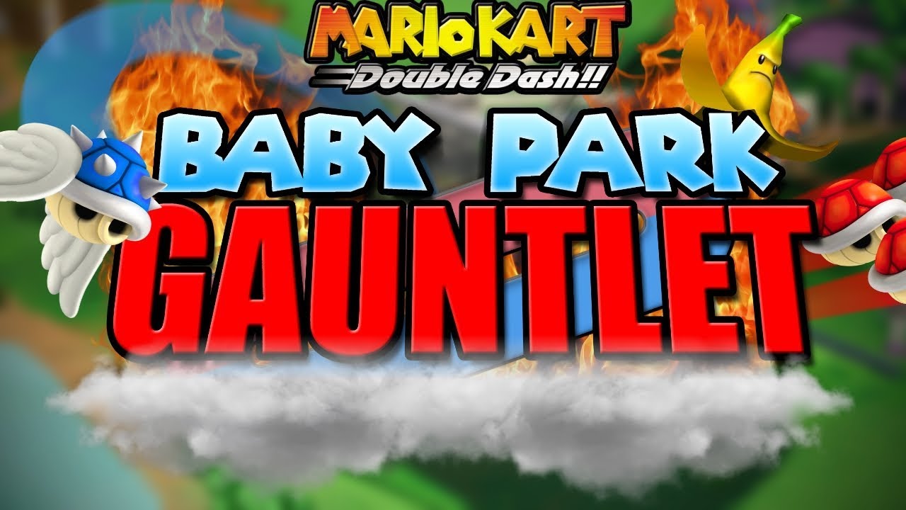 Double Dash Custom Game-mode: THE BABY PARK GAUNTLET! Mario Kart Montage 22!!