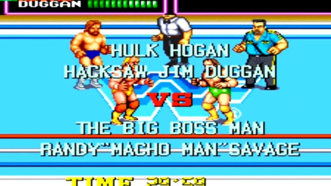 Hogan & Hacksaw VS Macho Man & Big Boss 