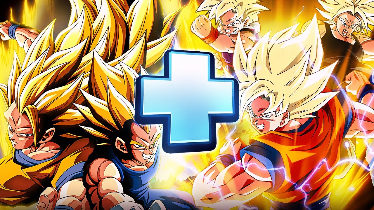 LR PHY SSJ3 GOKU & SSJ2 VEGETA + LR PHY SSJ GOKU, GOHAN & TRUNKS! (DBZ: Dokkan Battle)