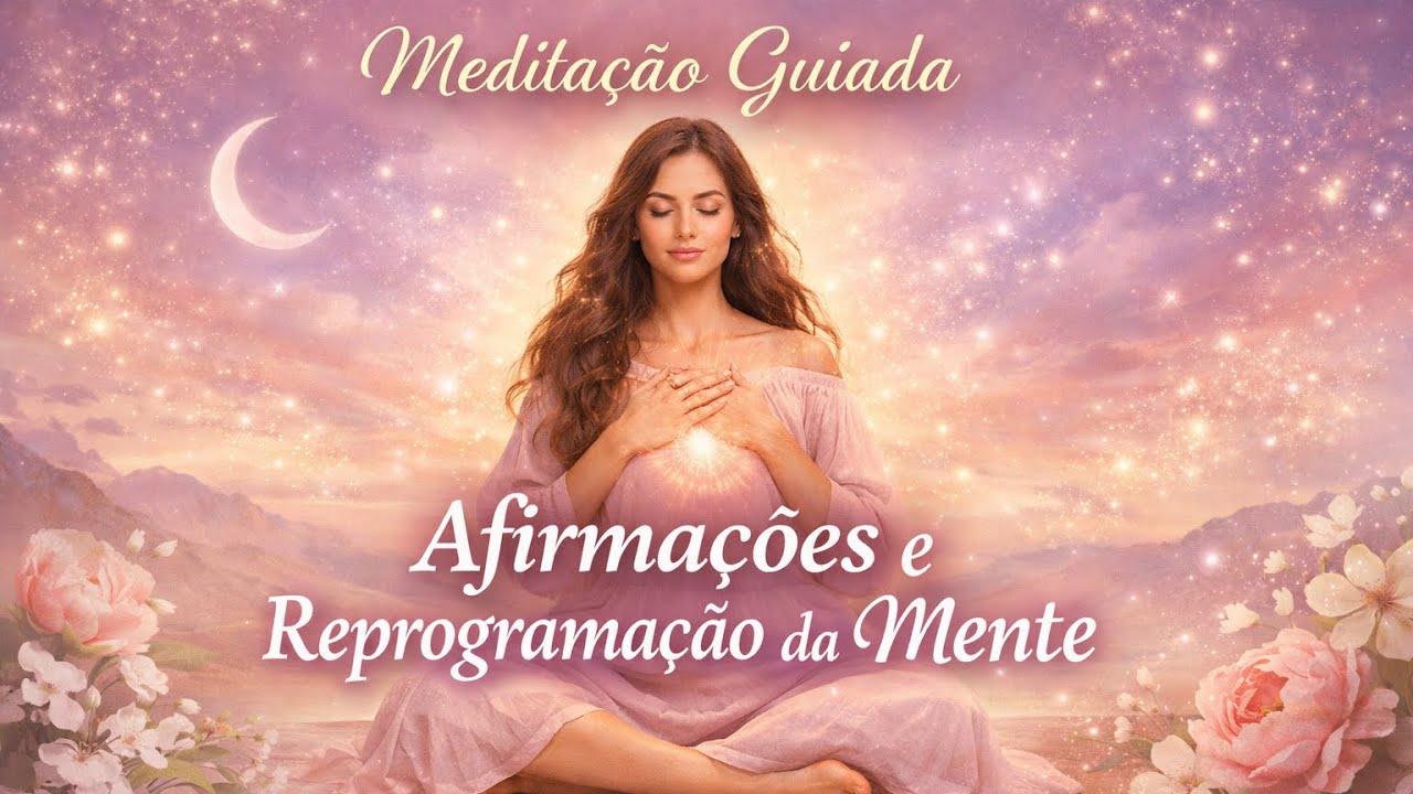 Meditação Guiada - Afirmações e Reprogramação da mente! By @MulherLegenda 