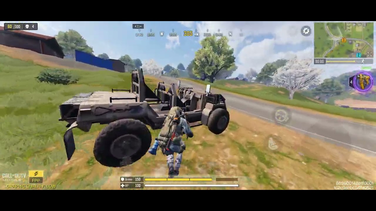 Roaming the whole map like I own it 
