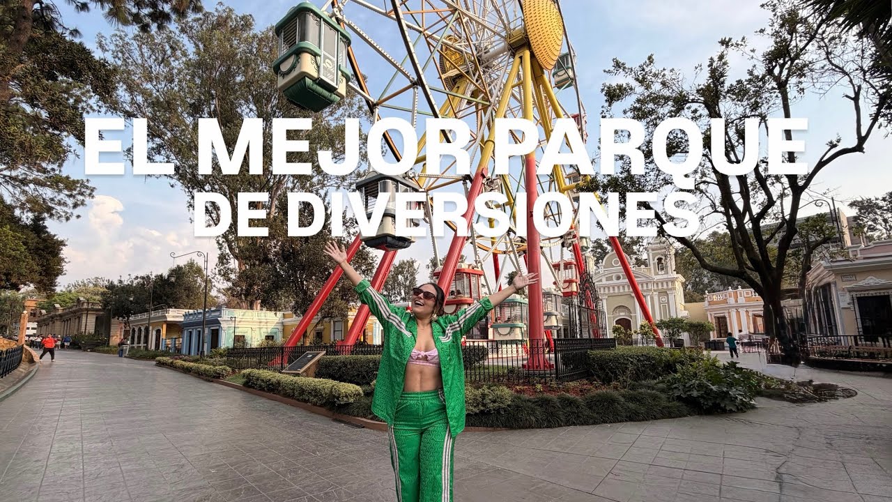 EL MEJOR PARQUE DE DIVERSIONES DE GUATEMALA 🇬🇹 / vlog 