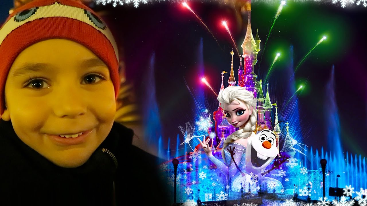 VLOG - ÉMOTION à Disney Dreams®! fête Noël avec La Reine des Neiges ❄️