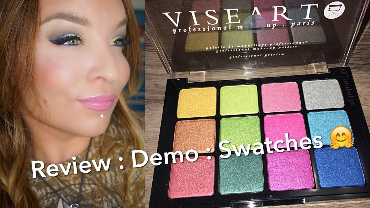 New Viseart Palettes : Ribbons Boheme 'Dream', Structure Brow & Eyeshadow : Review, Demo, Swatches