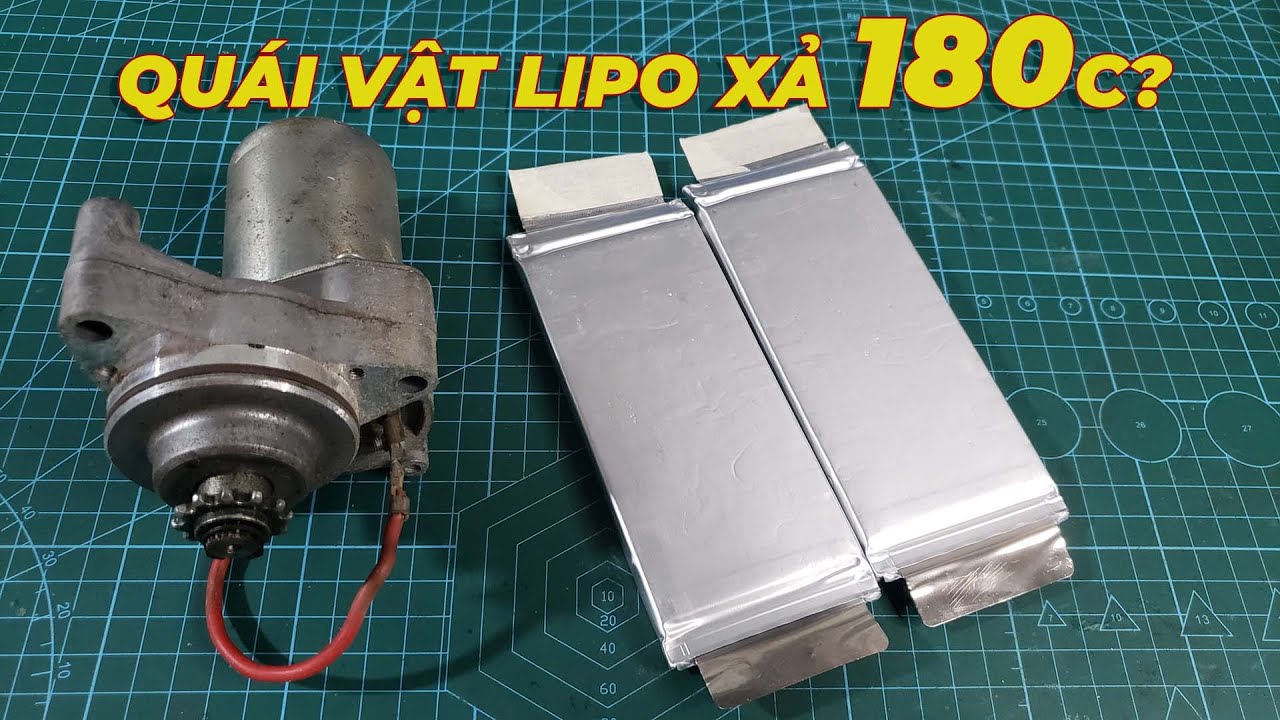 Vua Pin LiPo này xả Mạnh Nhất hiện nay? #1064145 #lipobattery