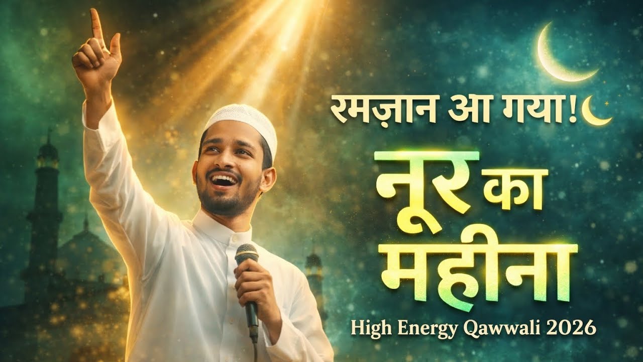 रमज़ान आ गया! 🌙 | नूर का महीना | High Energy Qawwali 2026 | Ramzan Special Naat