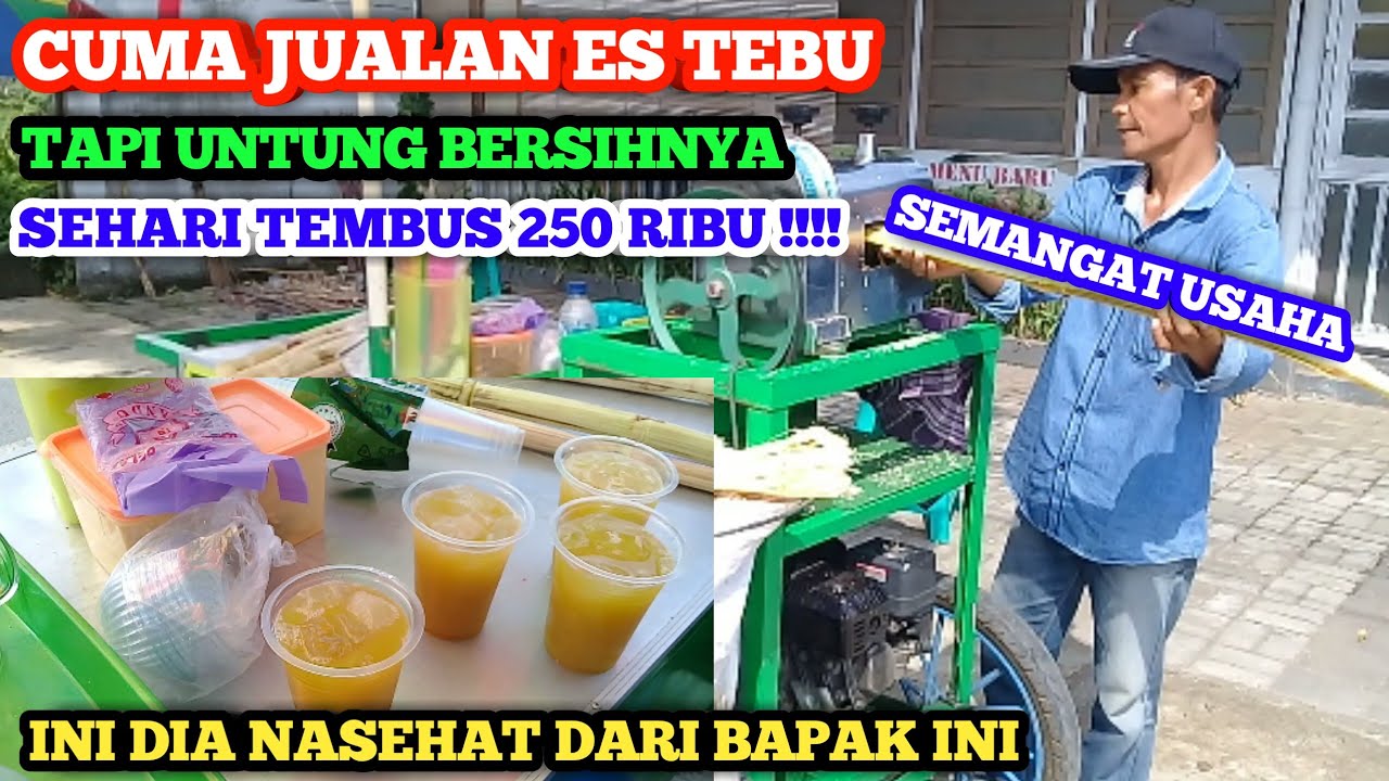 es tebu - bongkar cara membuatnya/untung perhari bisa 250 ribuan/ Pilih lokasi seperti ini