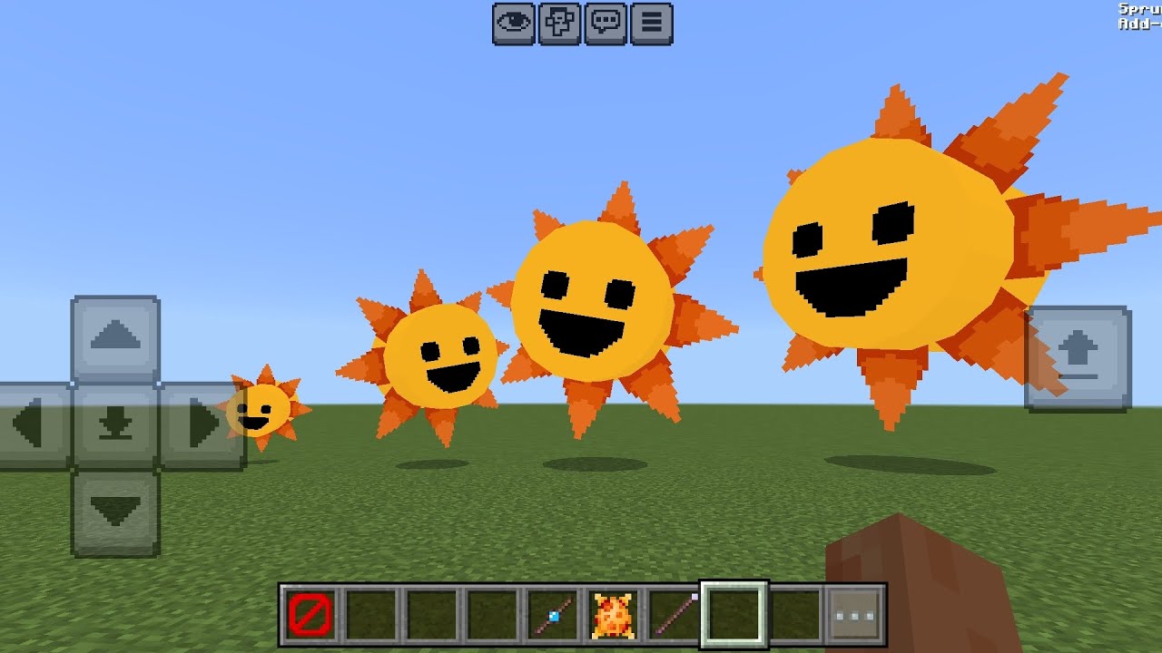 Sprunki Incredibox Mr. Sun Mod in Minecraft PE 