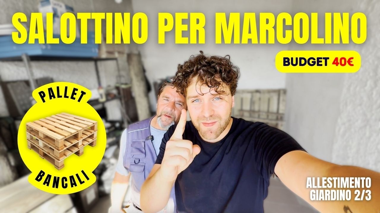 COSTRUIAMO UN SALOTTO PER MARCOLINO (40&euro;)