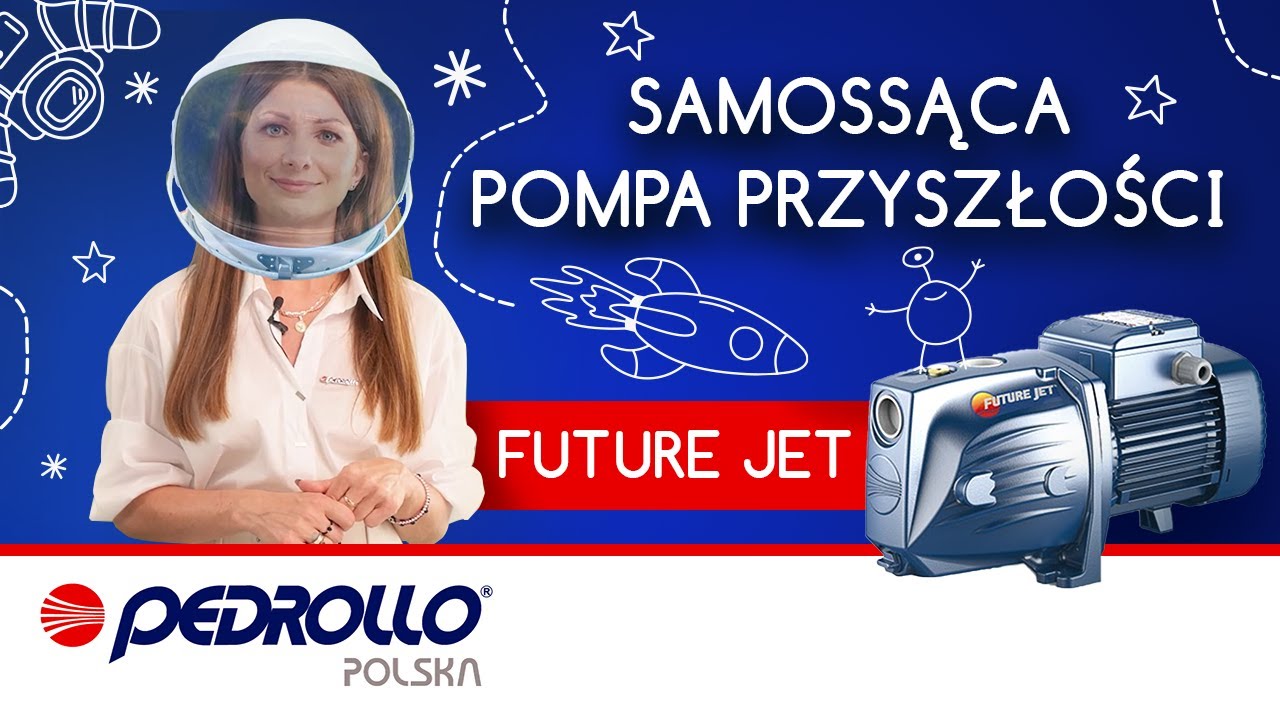 Pompa FUTUREJET Pedrollo - Pompa samossąca nowej generacji 🚀