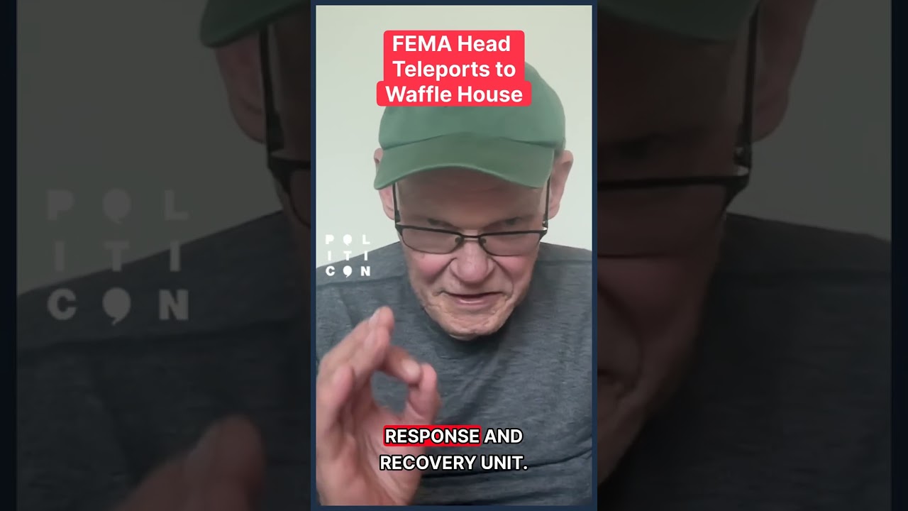 Глава FEMA телепортировался в кафе Waffle House.