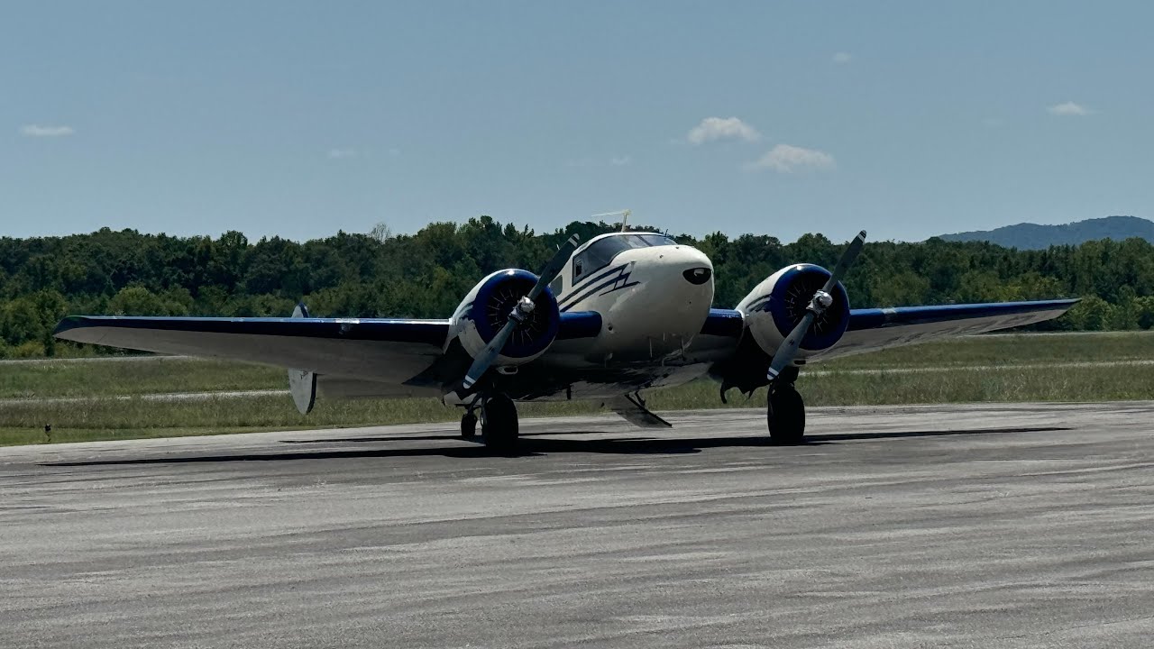 Picking up our Beech 18!
