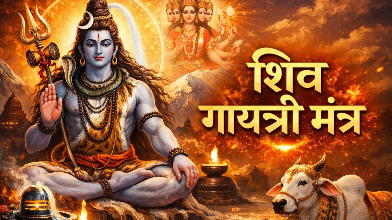 शिव गायत्री मंत्र 🔱 | Trust Mahadev • Inner Peace • Protection