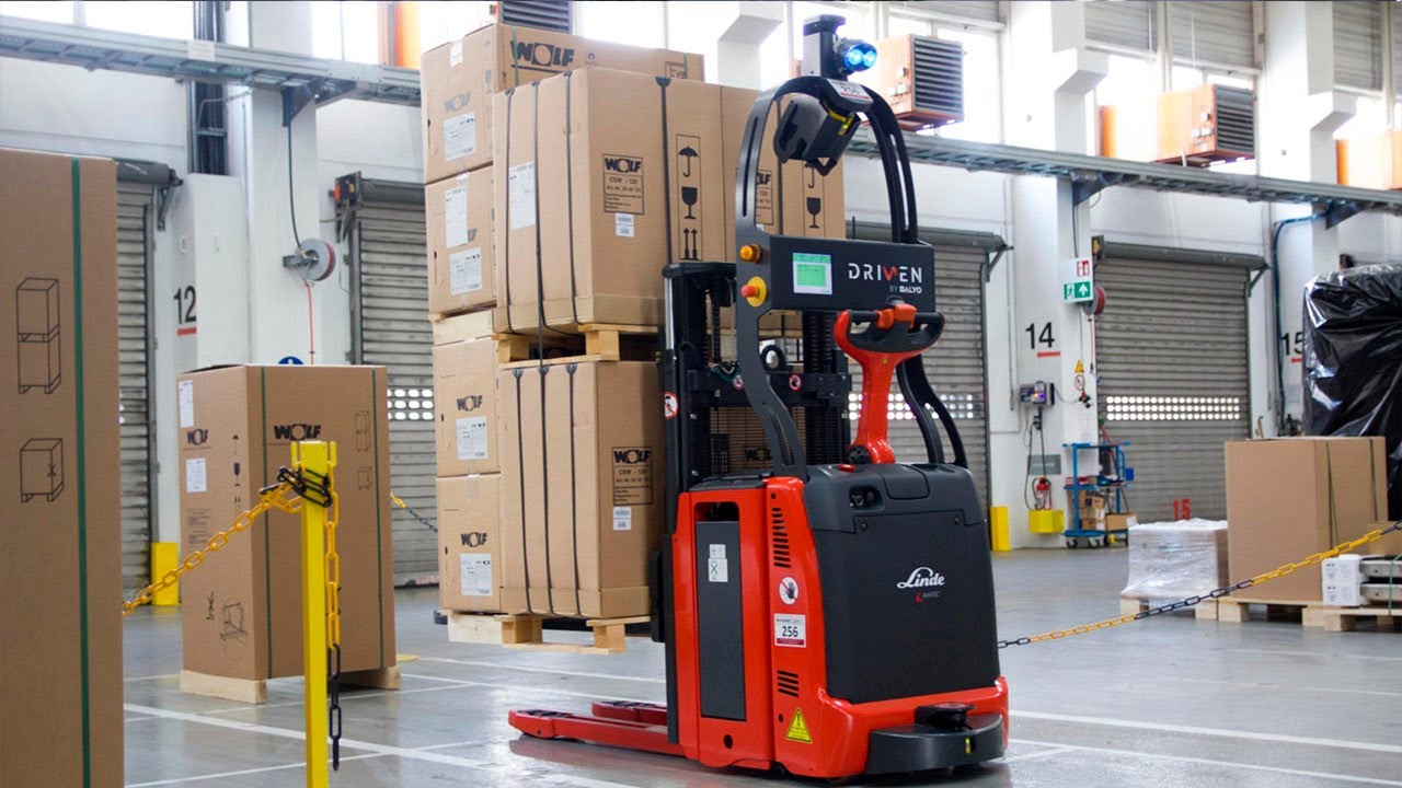 Soluciones de automatización Linde L-MATIC [Video del cliente] - Linde Material Handling