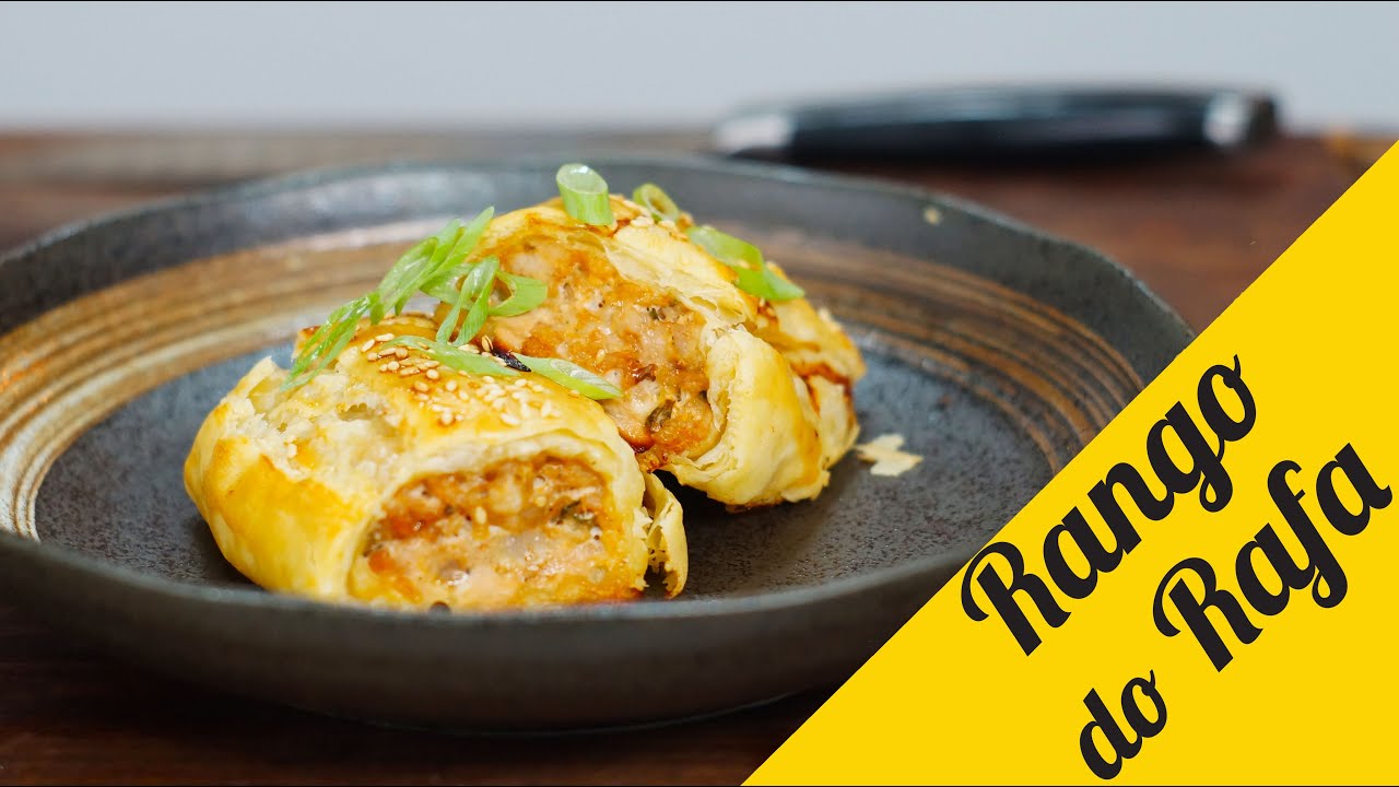 Sausage Roll (Enroladinho de ling&uuml;i&ccedil;a) - Rango do Rafa