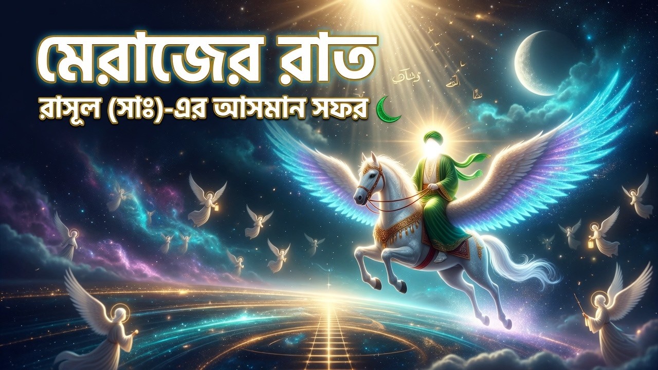 মেরাজের রাতে কী ঘটেছিল? | রাসূল (সাঃ) এর অলৌকিক আসমান সফর | The Voice of Iqra