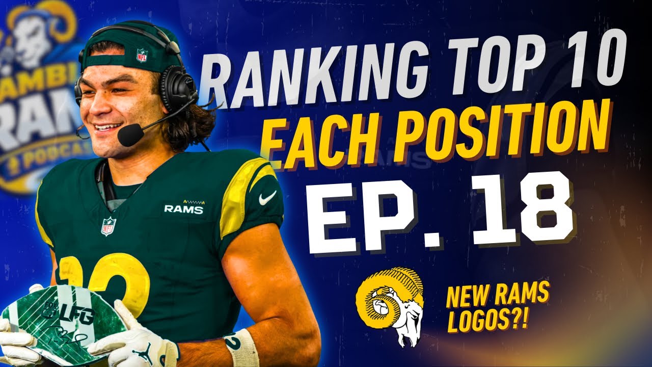 Offensive Player Rankings (Our Top 10 Lists) | Ramblin' Rams Ep. 18