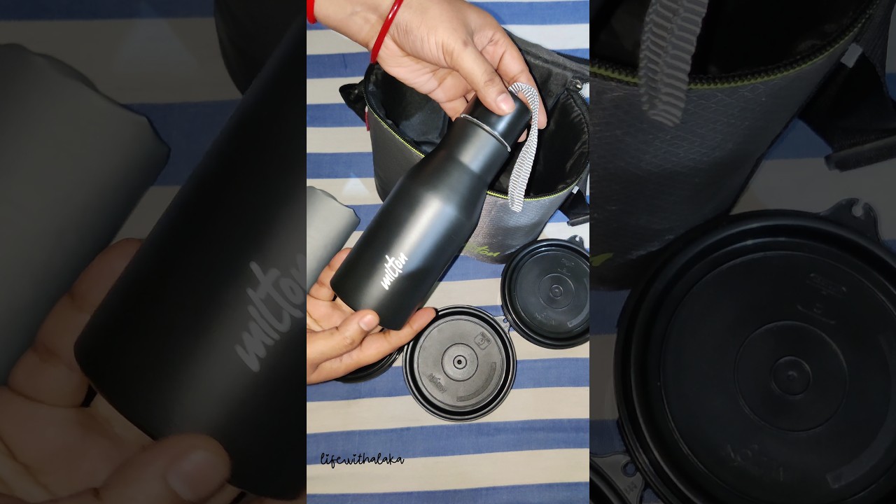 milton lunch box review ~ milton stainless steel tiffin box ~ milton lunch box #shorts #lunchbox