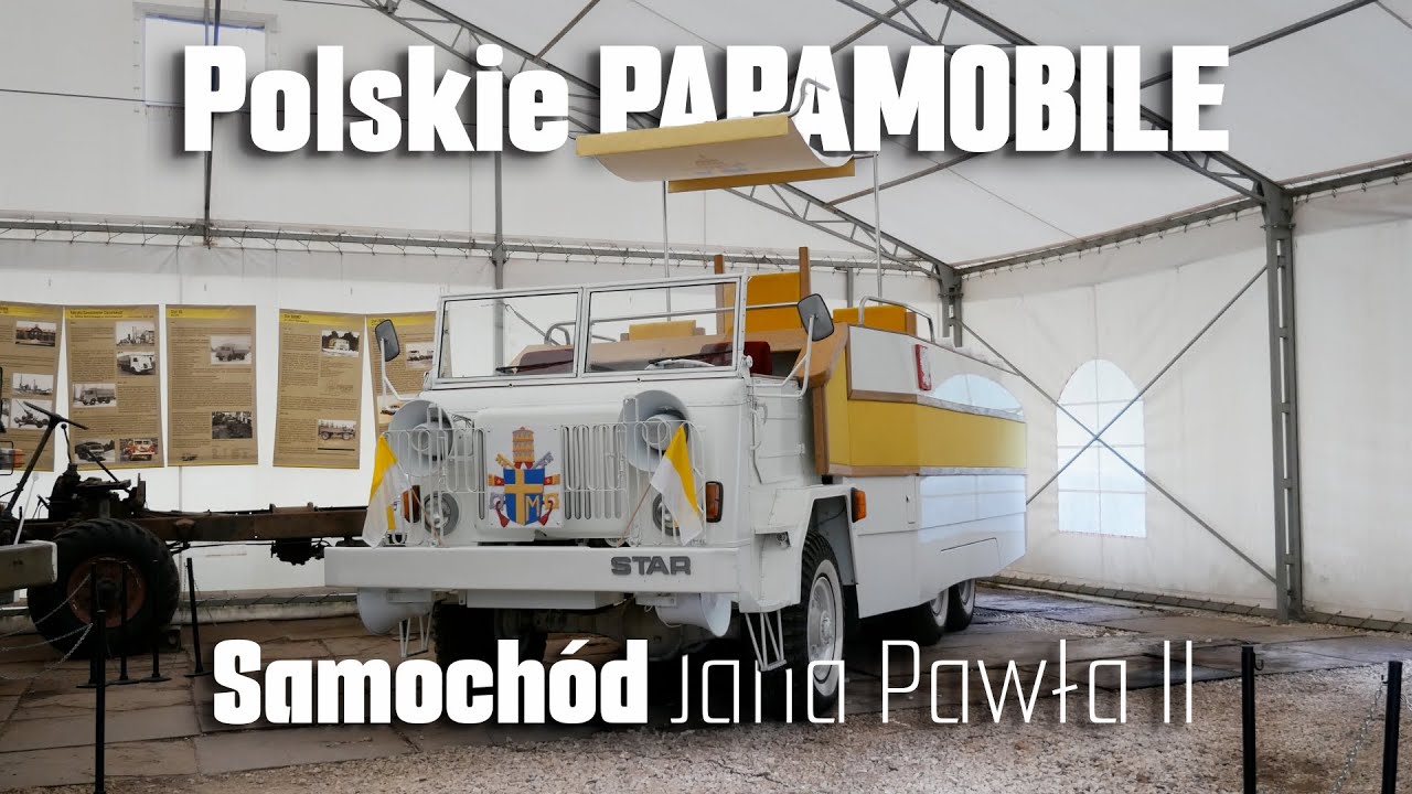 Tym jechał JAN PAWEŁ II - Polskie papamobile z 1979 roku 😮 - Irokez