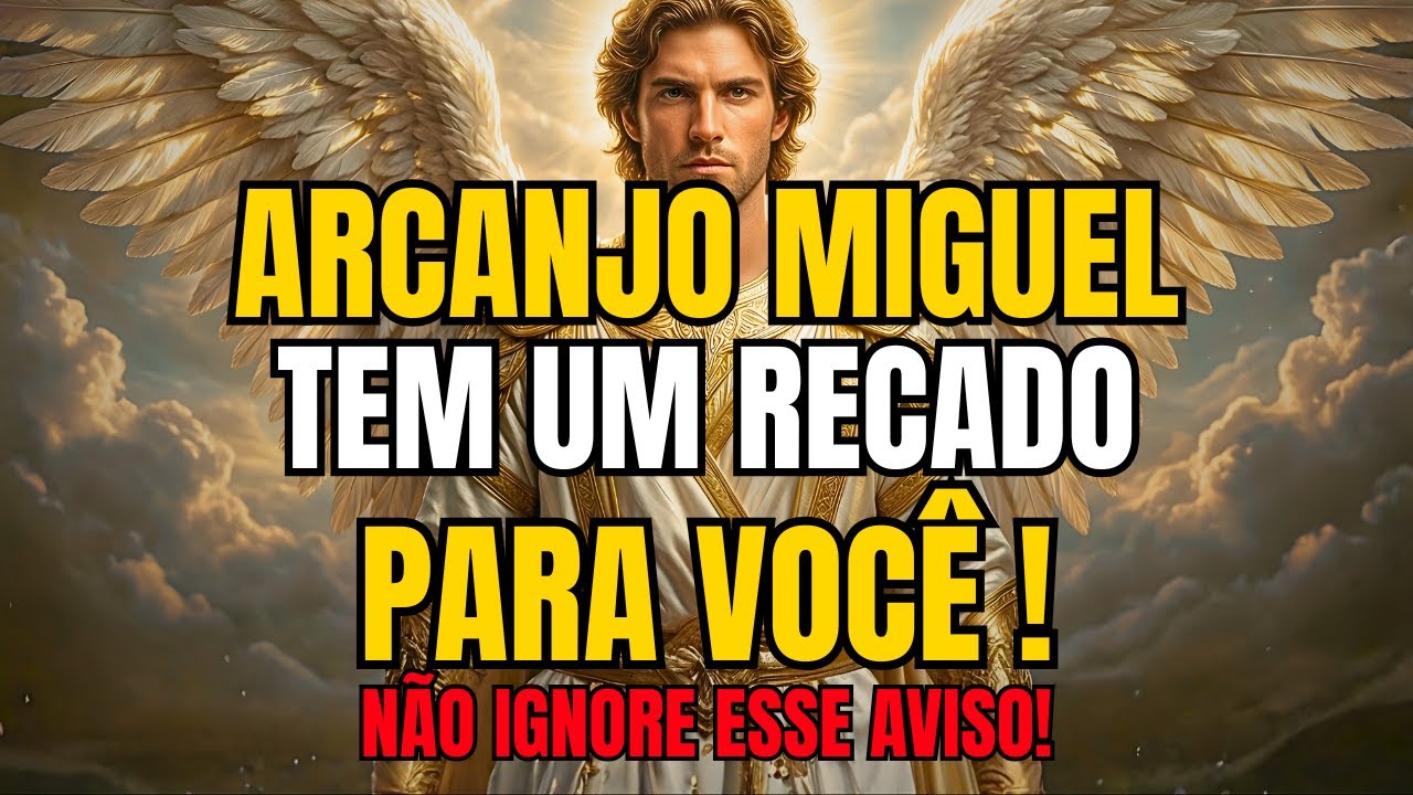 O Arcanjo Miguel Te Conduz Pela Mão no Caminho Abençoado Por Jesus