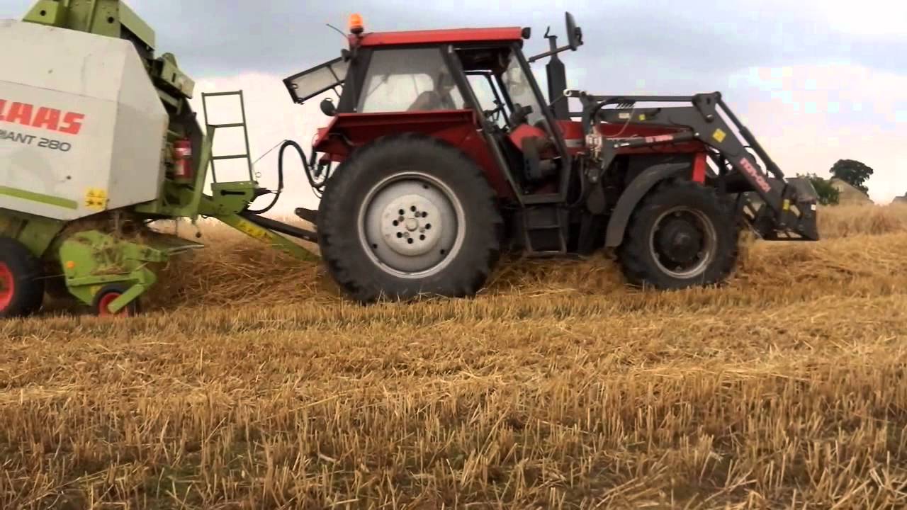 ☆  Ursus 1014 & Claas Variant 280 ☆ czyli prasowanie i zwożenie słomy !!!