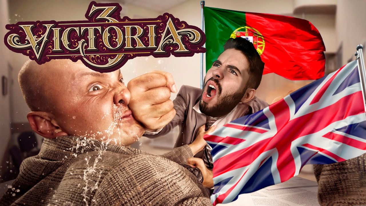 SIMPLESMENTE PORTUGAL SURRANDO OS BRITÂNICOS SEM PUDOR! 🏭 VICTORIA 3