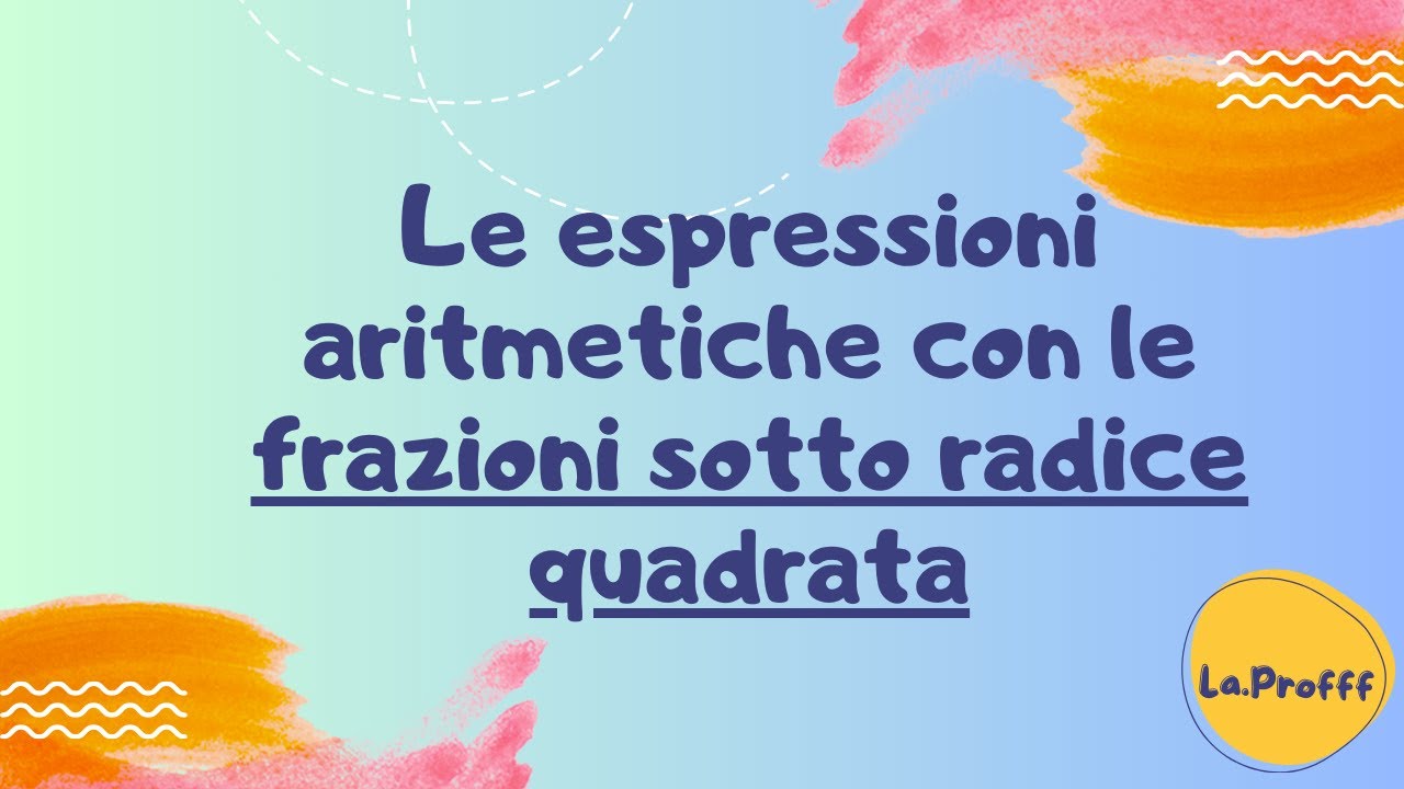 💥​Come si svolgono le Espressioni Aritmetiche con le FRAZIONI sotto RADICE?😵​💥- ESEMPIO