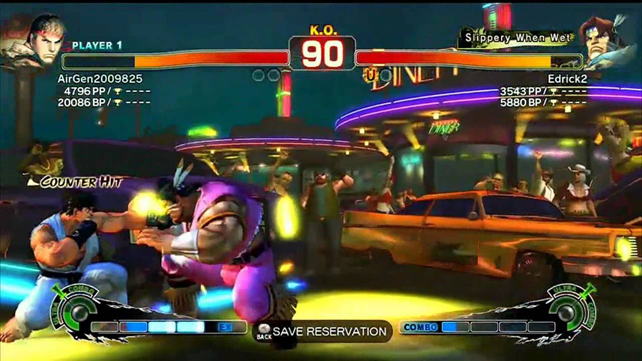 SSF4: AirGen2009825 [Air] (Ryu) VS Edrick2 (T. Hawk) - Classic