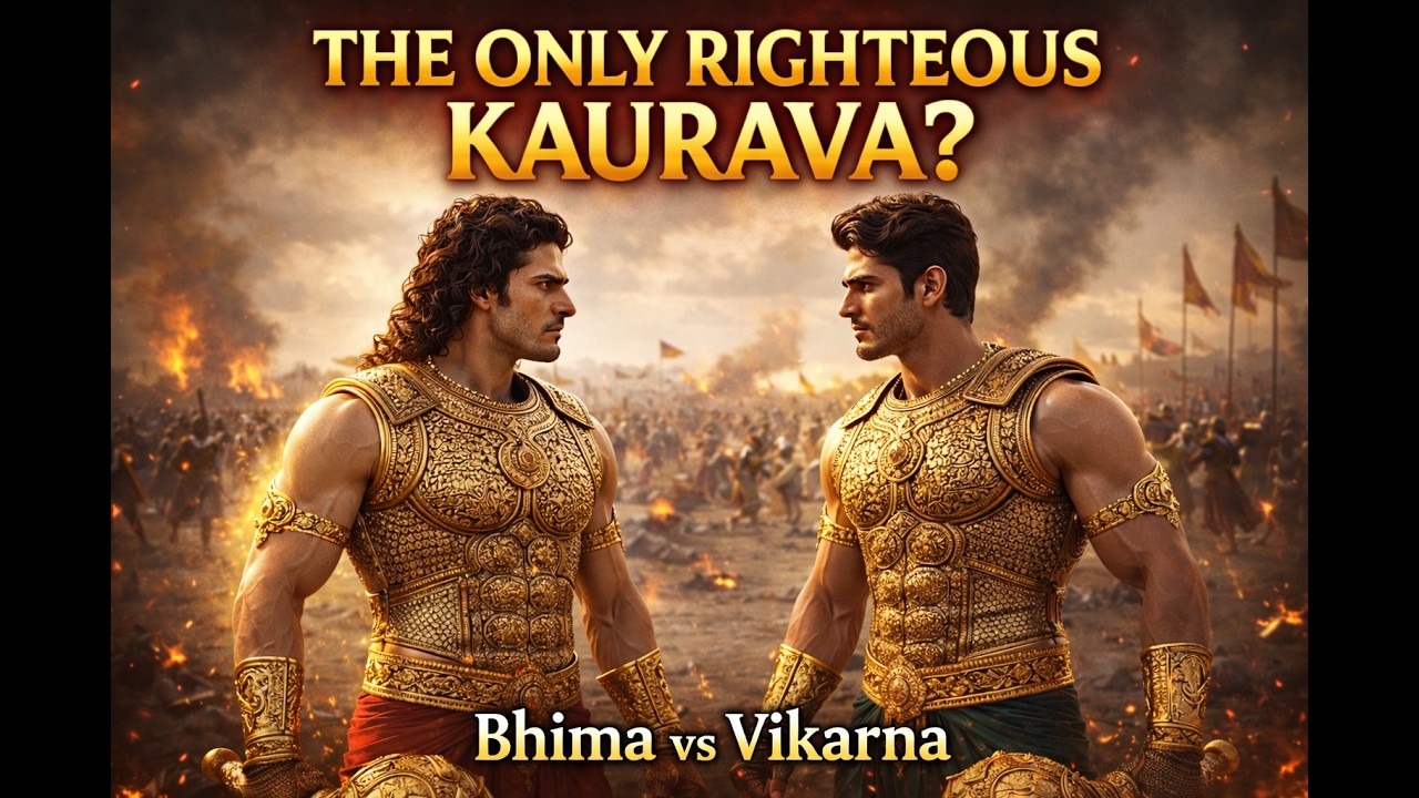 “Vikarna ⚔️ The Kaurava Who Knew Dharma but Chose Loyalty | Mahabharata Story”