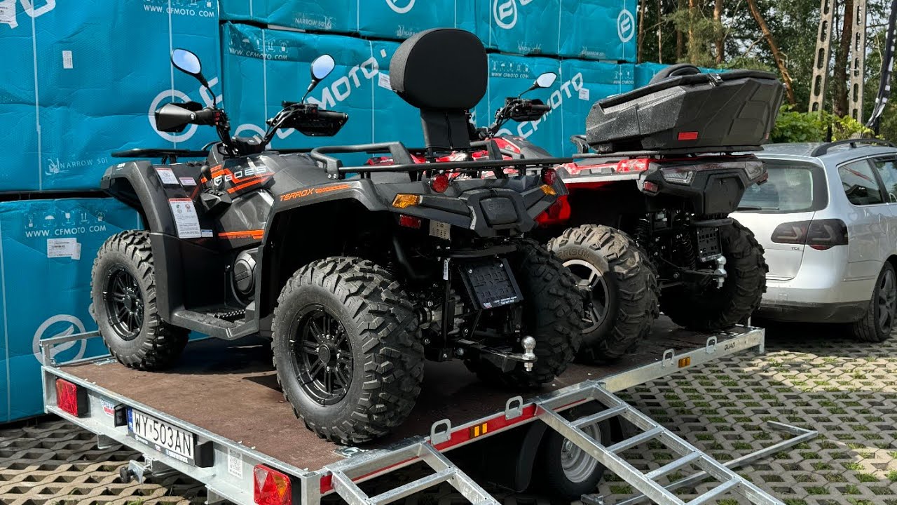 Przyczepka na dwa Quady. Temared quad 2 z hamulcem i najazdami dla Quad / Buggy /SSV. ATV Otwock