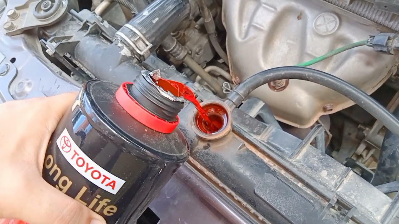Cara menukar air coolant radiator Untuk kereta proton saga blm/campro enjin.