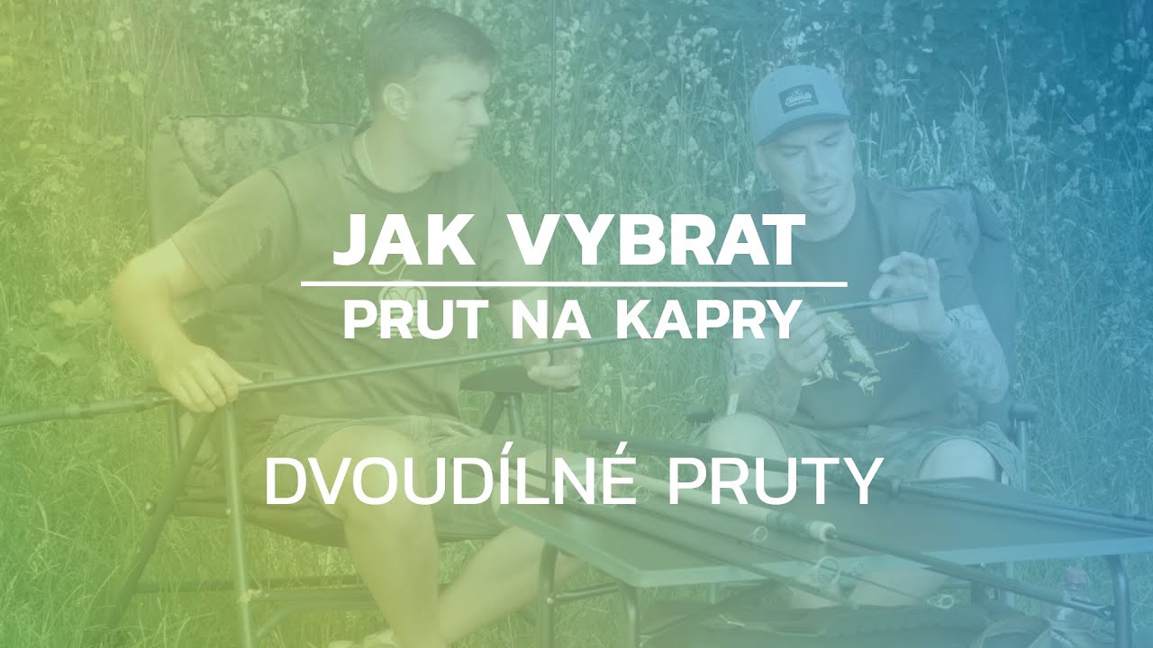 JAK VYBRAT 🎣 3. díl - prut na kapry | dvoudílné pruty
