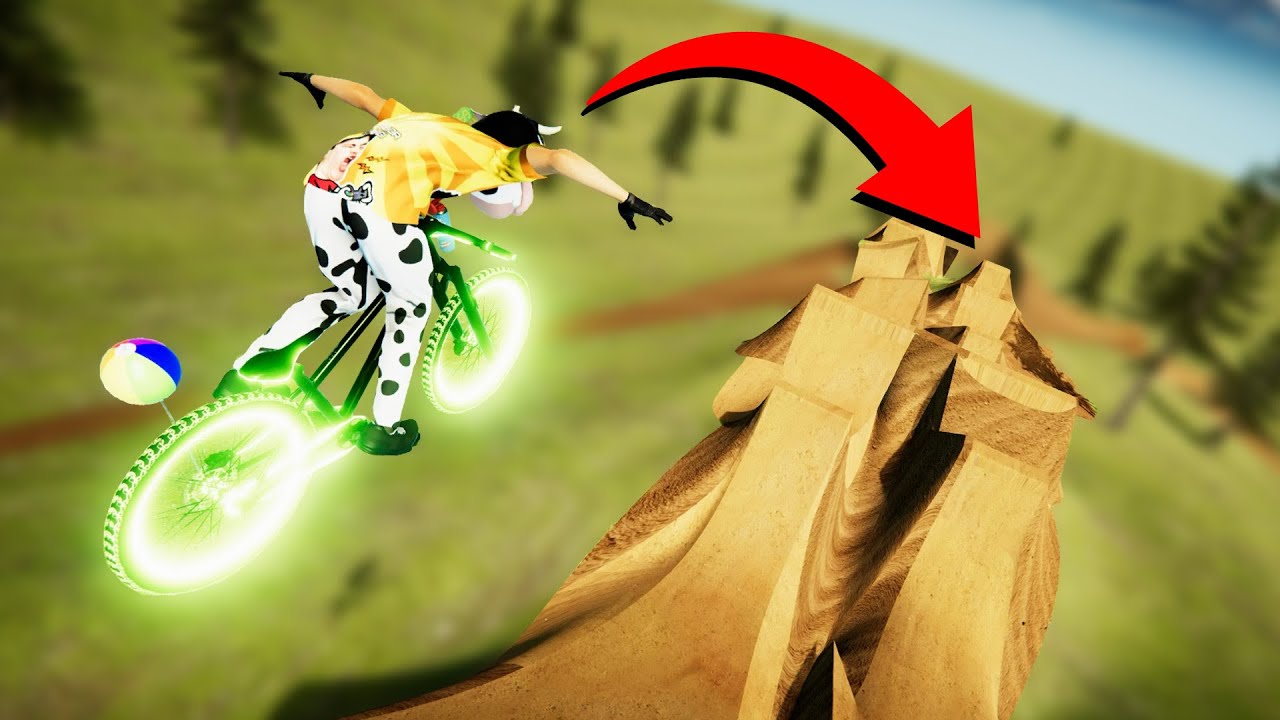 ABSOLUTELY CRAZY DIRT JUMPS! (Descenders)