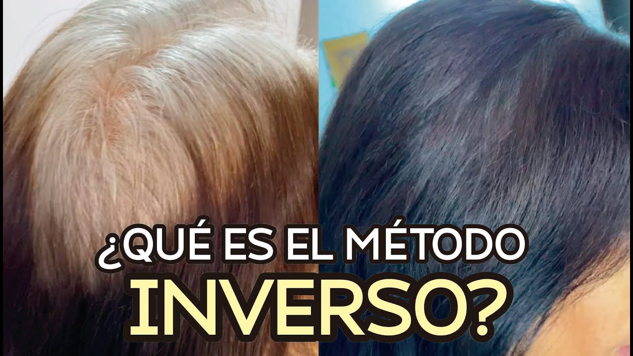 Método Inverso para obtener colores oscuros con Henna e Indigo.