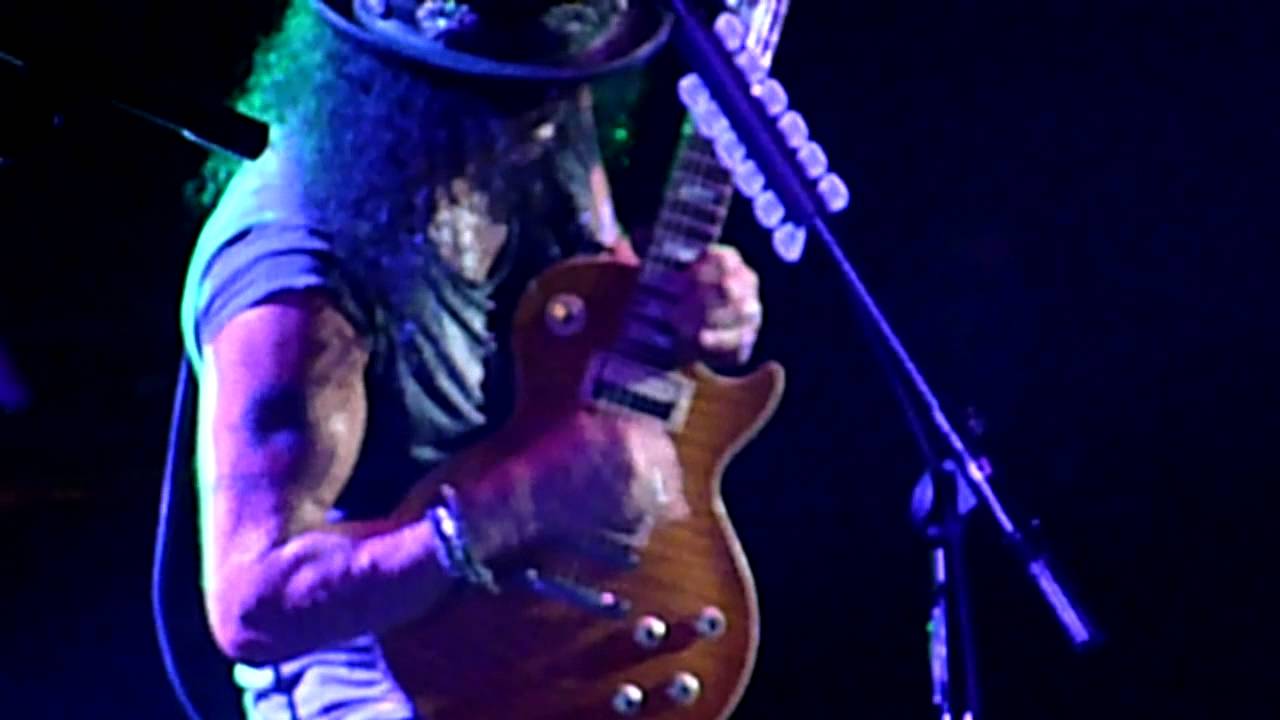 Slash "Rocket Queen" live Zenith Paris, France 20/10/2012