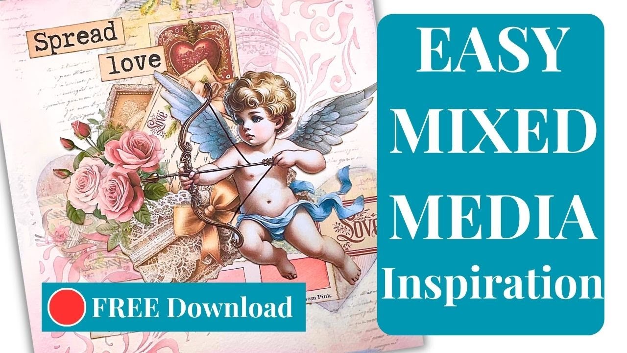 EASY mixed media inspiration