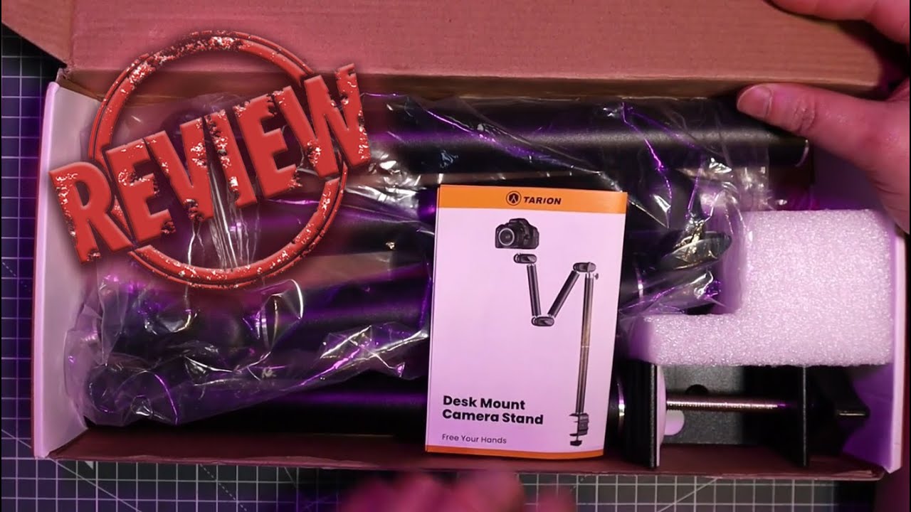 TARION Overhead Tripod Camera Desk Mount [REVIEW]