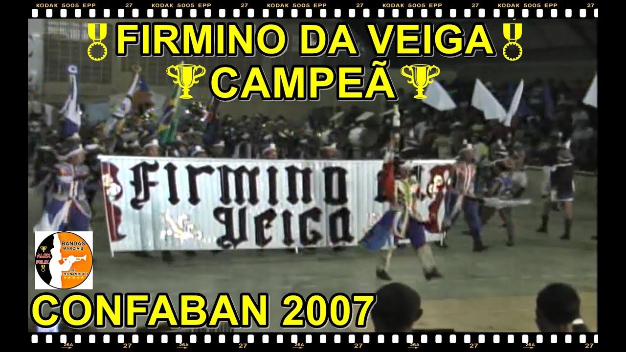 CONFABAN 2007 - BANDA MARCIAL FIRMINO DA VEIGA 2007 NO CONCURSO DE FANFARRAS E BANDAS DO GINÁSIO