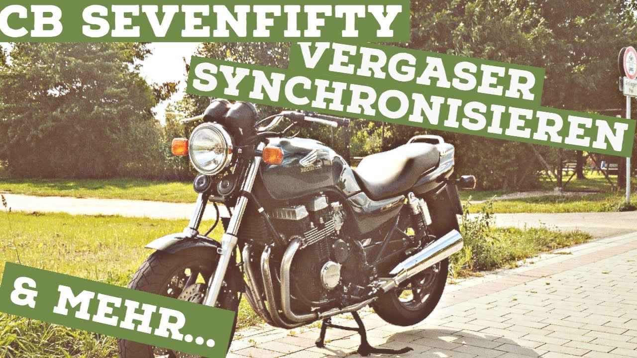 Honda CB Sevenfifty (RC42) Vergaser synchronisieren & mehr...