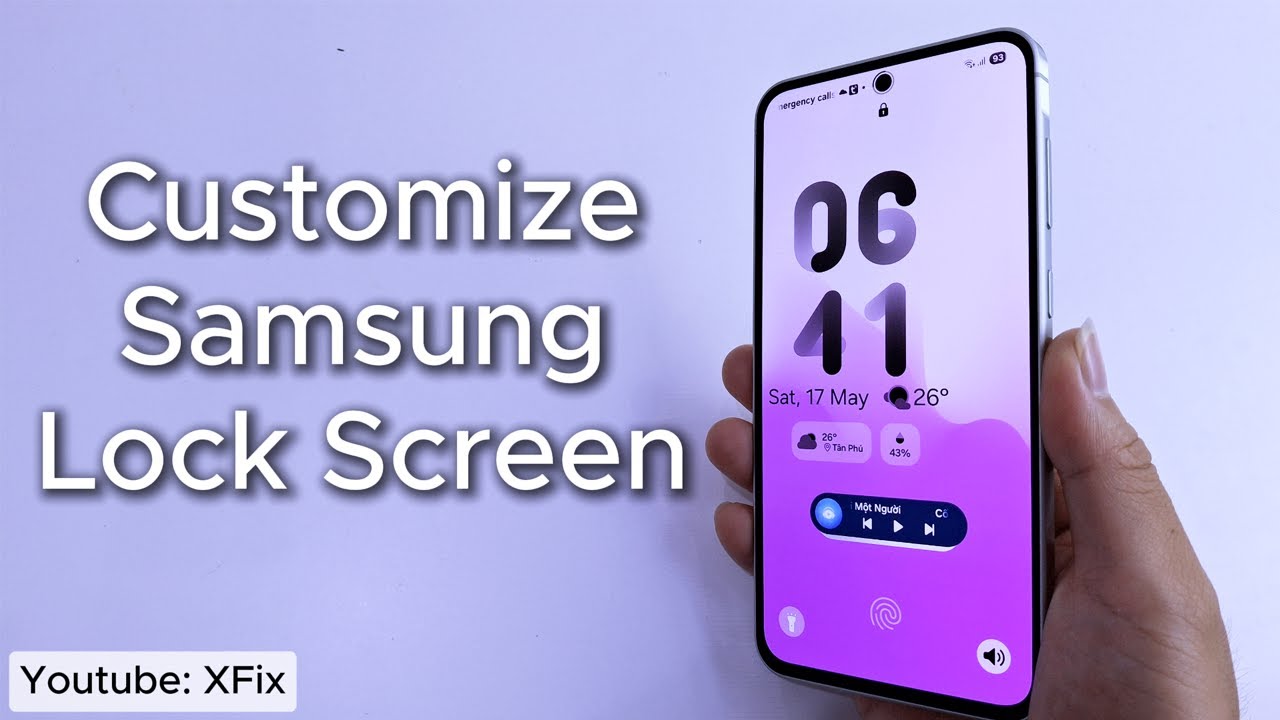 Customize Samsung Lock Screen Like Pro on One Ui 7