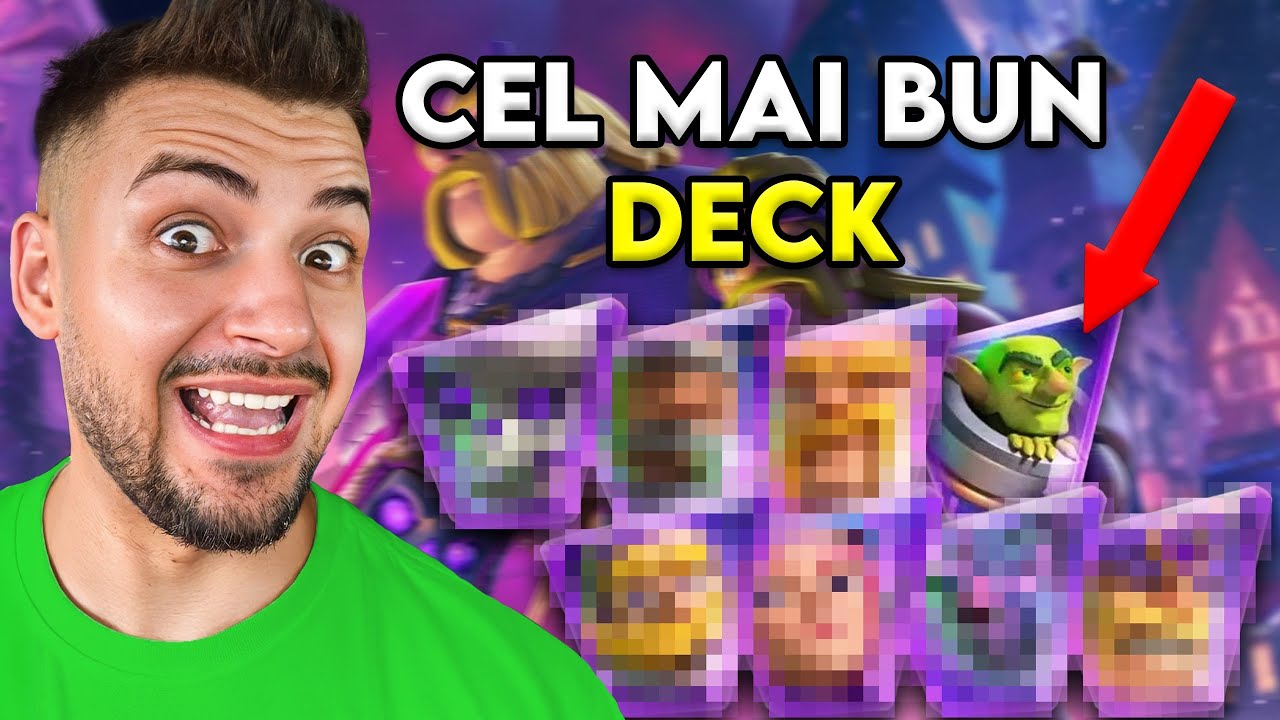 CEL Mai BUN DECK pe Clash Royale | PREA OP