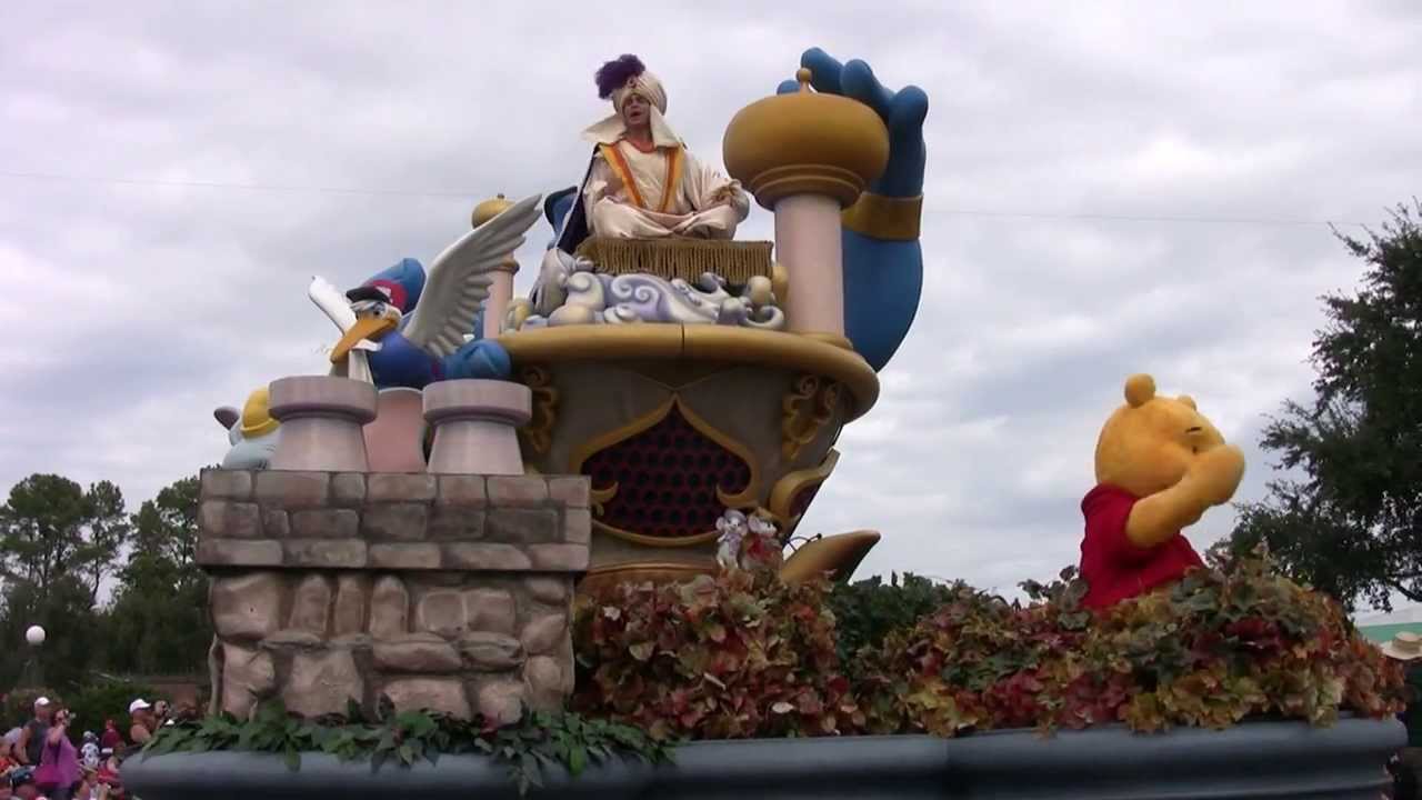 [HD1080] Disney Dreams Come True Parade, Disney's Magic Kingdom, Orlando, Florida 2008