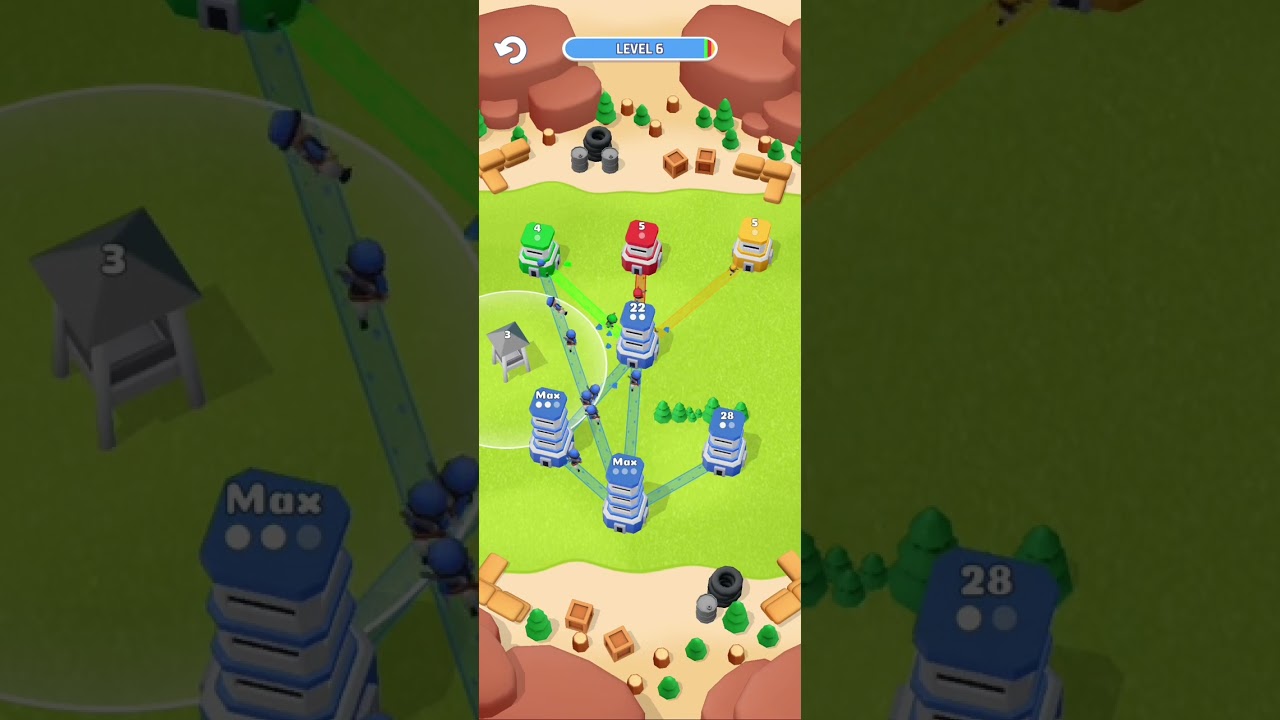 tower war #gaming #shorts #mission #viral #video